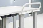 Vozík SAPEL s elektricky nastavitelnou výškou, 500x750mm, 4 nohy, ESD, SAPEL50754L-49
