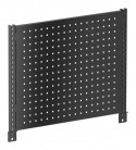 Treston - Perforovaný panel pro Tool Trolley, černý, 780x30x685mm, 890768-18