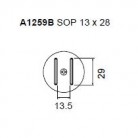  - Tryska A1259B-SOP 13x28 mm