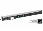 Treston - Kabelový kanál 683, 4 zásuvky, 2 USB, fcp, vypínač, TPR7-008-FR