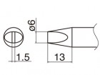 Pájecí hrot HAKKO T33-D6