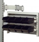 Rotační panel s kolejnicemi na zásobníky (nejsou součástí dodávky)
