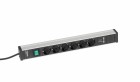 Treston - Kabelový kanál 468, 6 zásuvek, 2 USB, vypínač, TPR4-001-FR