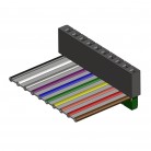 Elektropneumatický lis pro krimpování plochých kabelů CRIMP FLAT N