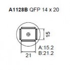  - Tryska  A1128B-QFP 14x20 mm
