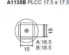 Určeno pro pouzdra PLCC 17.5x17.5 mm 