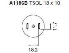 Hakko - Tryska A1186B-TSOL 18x10 mm