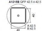 Určeno pro pouzdra QFP 42.5x42.5 mm 