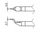  - Pájecí hroty HAKKO T51-I05 CHIP, 2ks/bal