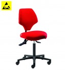 ESD pracovní židle NUVOLETTA, AS3, ESD5, A-NT2113AS červená