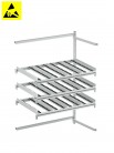  - Boční-zadní rozšíření Treston FiFo Flow Rack, M1350, ESD, 1385x735x1860mm, TFR1350SRE-49