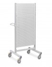 Průmyslový vozík Treston Multi Trolley M750, vysoký, perf. panely, TMTH7-005-41