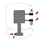 Mechanismus AS2 - nezávislé nastavení sedadla a sklonu opěradla