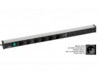 Treston - Kabelový kanál 836, 6 zásuvek, 2 USB, vypínač, TPR9-001-FR