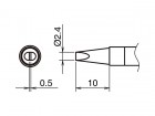 Hakko - Pájecí hrot HAKKO T39-D24