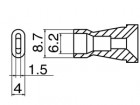 Hakko - Odpájecí hrot N60-09