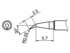 Hakko - Pájecí hroty HAKKO T52-J005, 2ks/bal