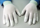 ESD / antistatické rukavice s PU ochranou prstů NGA-221 
