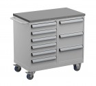 Treston - Vozík na nářadí Tool Trolley 4, ocelová deska, TWIN45-004-41