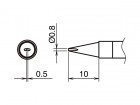 Hakko - Pájecí hrot HAKKO T39-D08