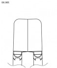 Čepele pro odizolovací nástroj, rovné, G4-1601