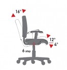 Mechanismus M4 (MULTIBLOCK M4) - sklon židle s několika uzamčenými polohami (max. 150 kg)