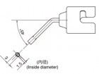 Hakko - Odpájecí hrot, zahnutý N51-05