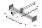 ESD vestavěný souřadnicový stojan XY, extra dlouhý OP-006 342