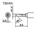 Hakko - Pájecí hrot T30-KN