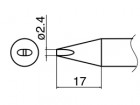 Pájecí hrot T33-D24