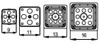 Martin SMT - Set pájecích trysek LW40.1104