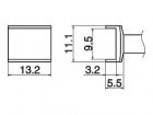 Hakko - Odpájecí tunel  9,5x13,2 T15-1005