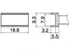 Hakko - Odpájecí Tunnel 7,9x18,8 T15-1007