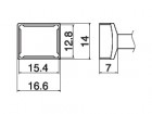  - Odpájecí hrot Quad 15,4x12,8 T15-1210