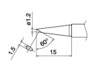 Hakko - Pájecí hrot T15-BC12 -1,2BC