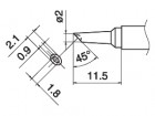 Hakko - Pájecí hrot T15-BCM2