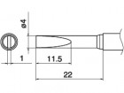 Hakko - Pájecí hrot T15-DL4 -4D Long