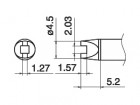 Hakko - Odpájecí hrot T15-R20-2,0R