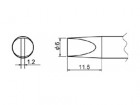 Hakko - Pájecí hrot T20-D6