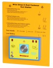 ESD testovací stanice zemnicího náramku a obuvi WRISTLAB II