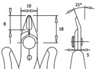 Štípací kleště TR 25 P D, ESD