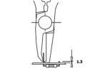 Štípací kleště TR 5000 13 D, ESD