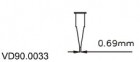 Dávkovací jehla 0,69 mm VD90.0033