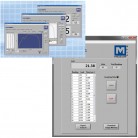 Zkušební přístroj síly M4-012E je dodáván spolu se softwarem MESUR Lite.